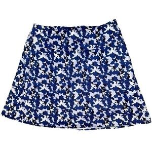 Zero Restriction Women’s Size M Blue White Black Tennis Golf Activewear Skort